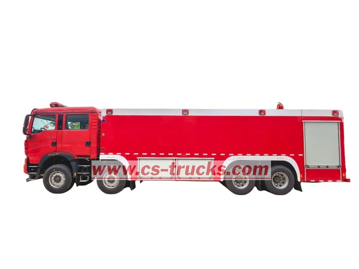 HOWO Heavy Fire Fighting Truck For Municipal Government suppliers