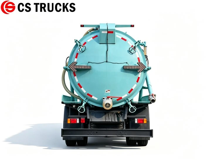 ISUZU 15000Liters Sludge Suction Water Jetting Truck best