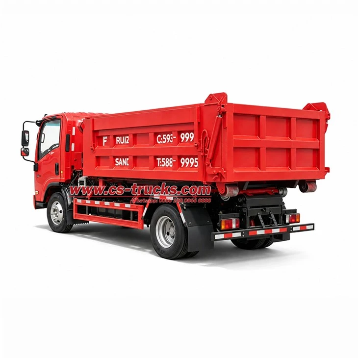 ISUZU 5 Ton 4x2 Hook Hoist Vehicle for Municipal Waste Management Aruba