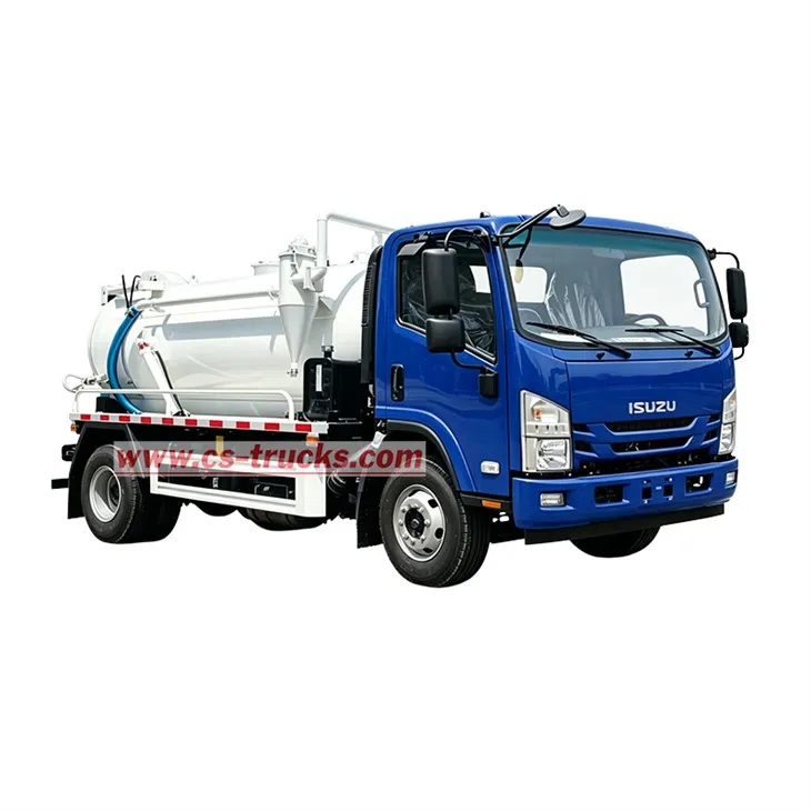 ISUZU 5000 Liters Cesspit Emptier Tanker Truck