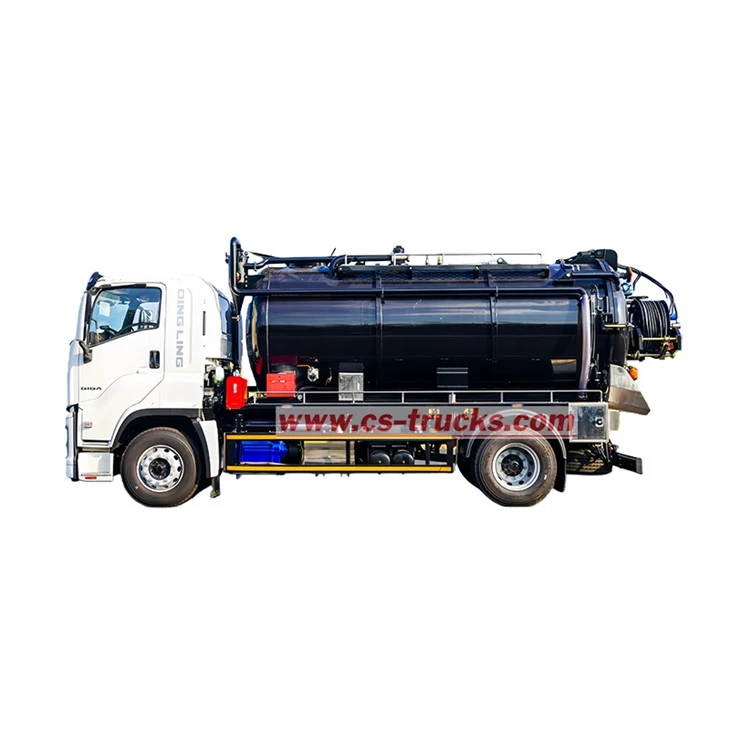 ISUZU 10000L septic pump tanker truck price