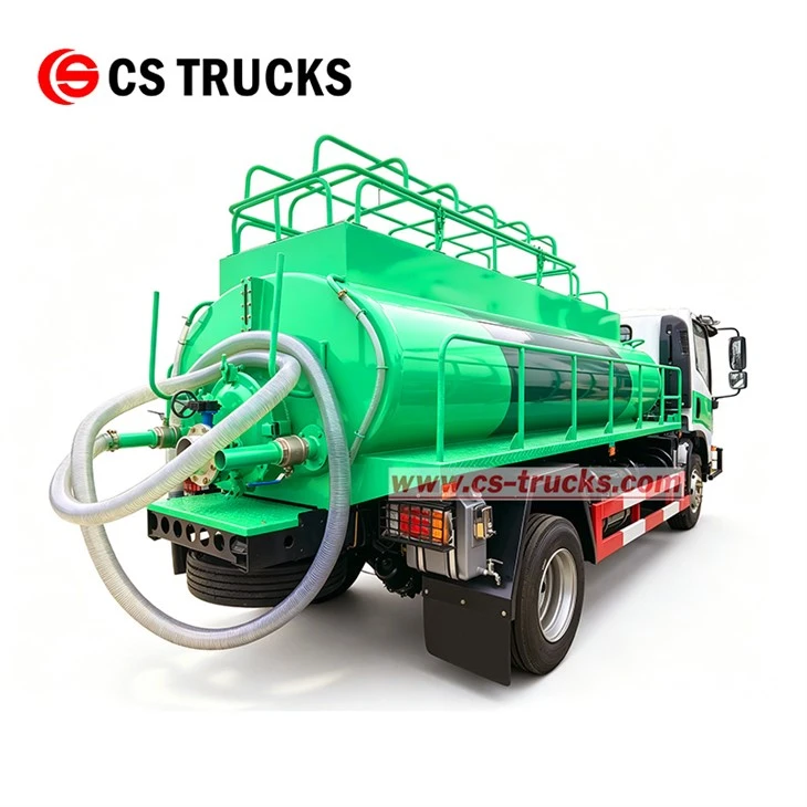 ISUZU MEC6500 Septic Tank Pumper Trucks high quality