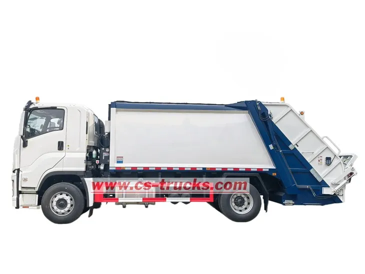 ISUZU 238HP refuse compactor vehicle