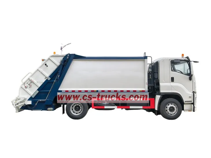 ISUZU 4×2 rubbish compactor truck
