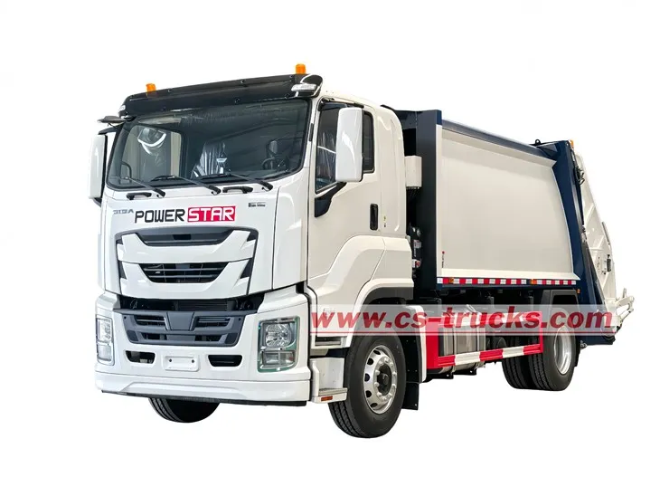 ISUZU 14CBM back loader garbage truck