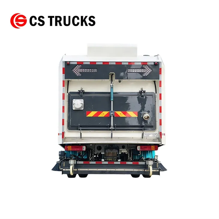 Kenya HOWO Street Sweeper Truck With Broom manufacturers