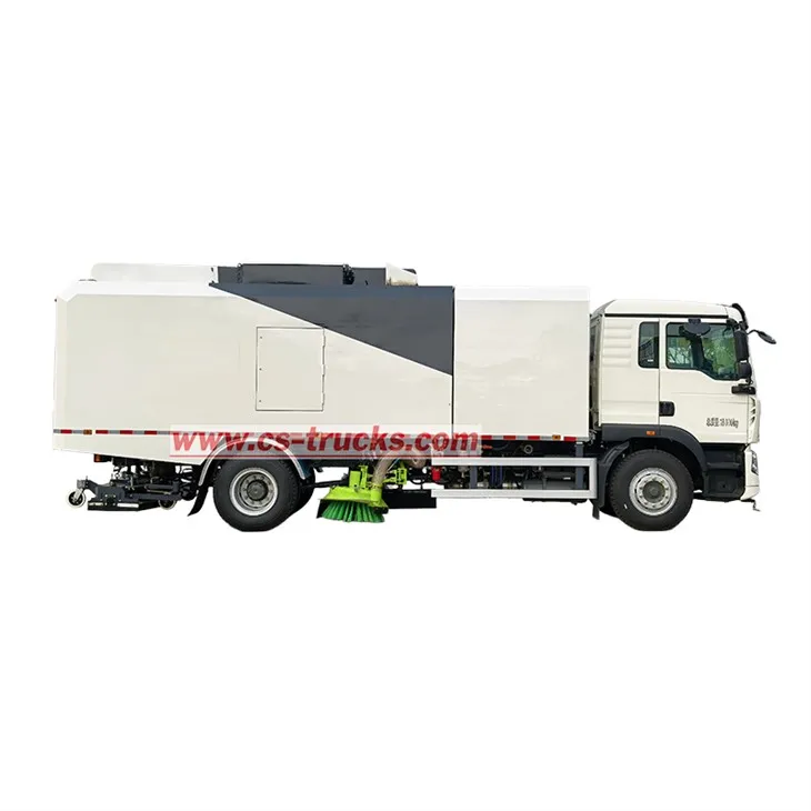Kenya HOWO Street Sweeper Truck With Broom best