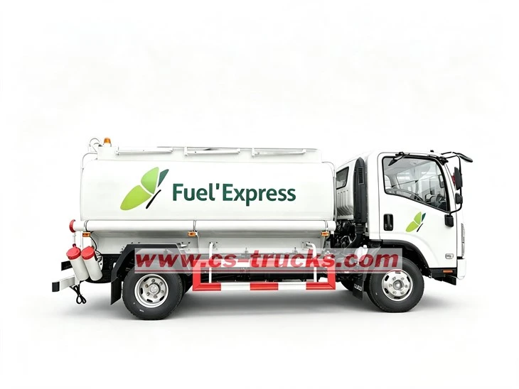 Mobile Fuel Express Refueling Truck 5000L ISUZU factory