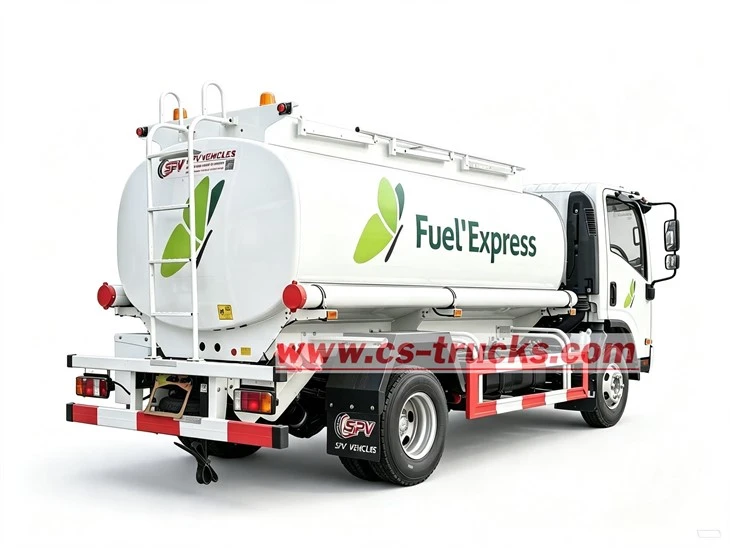 Mobile Fuel Express Refueling Truck 5000L ISUZU suppliers