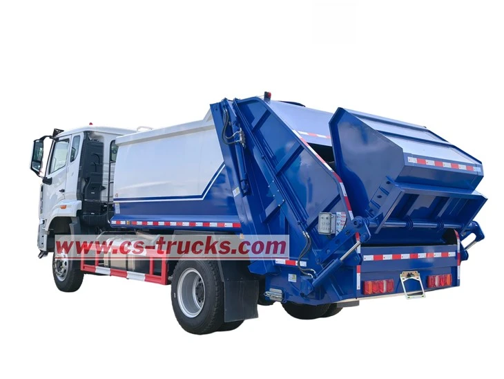 Philippines 10CBM Waste Collection Compactor Truck HOWO factory