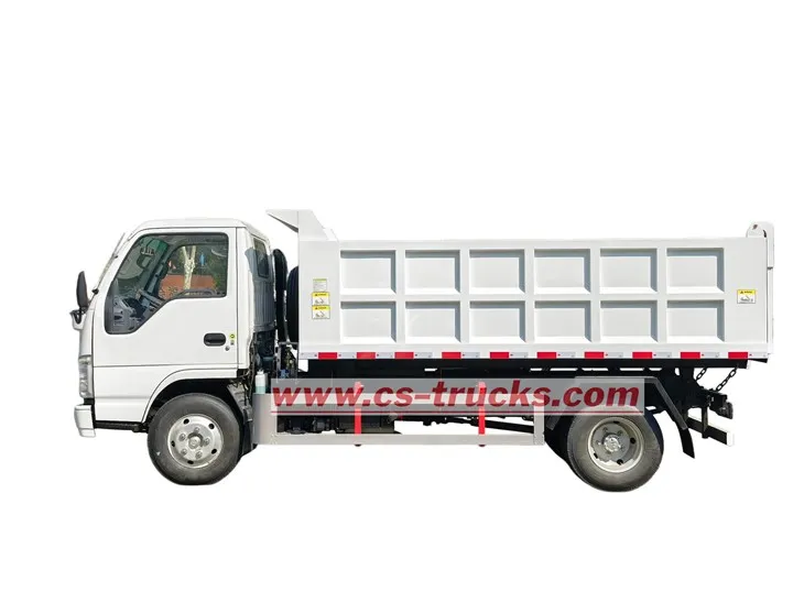 Philippines ISUZU 6CBM tipper garbage truck