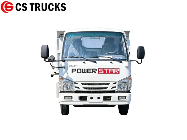 Philippines ISUZU 3tons truck dumping trash