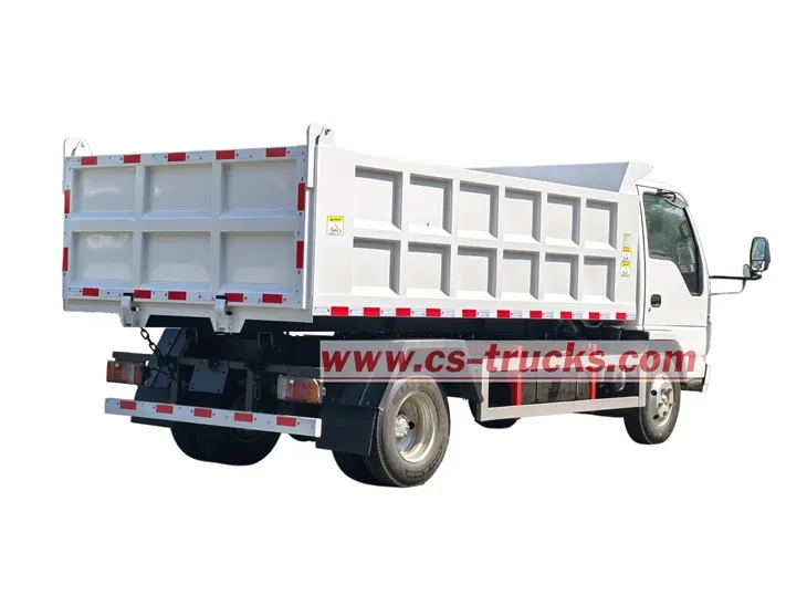 Philippines ISUZU 4×2 waste disposal truck