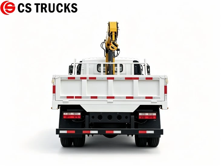Rwanda 3.2Tons Boom Loader Crane Truck FAW price