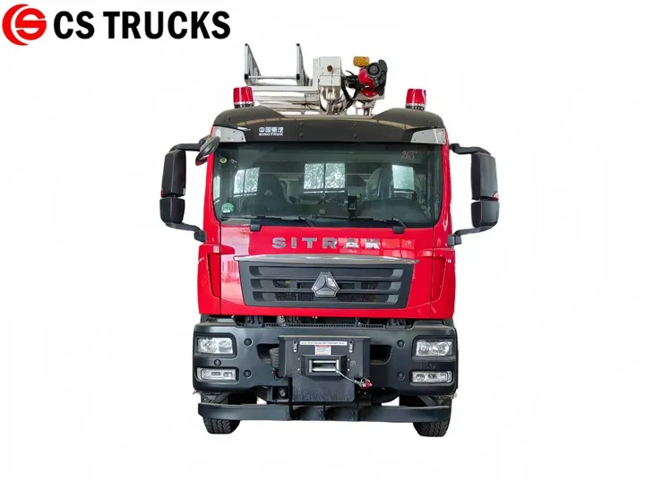 SITRAK HOWO 3600 liters fire engine for sale