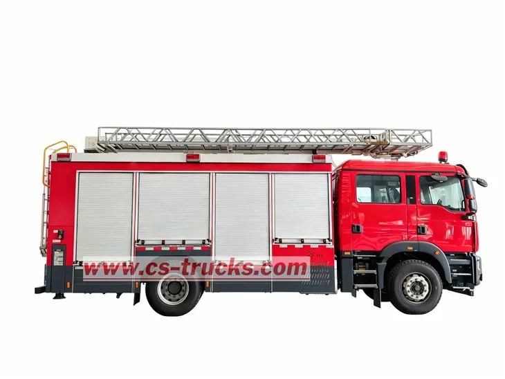 SITRAK HOWO 4X2 firefighter gear