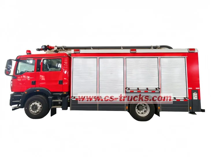 SITRAK HOWO 4X2 foam fire extinguisher