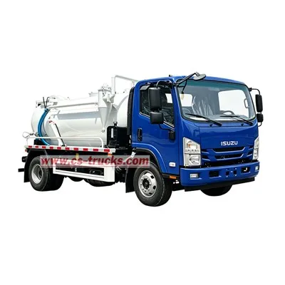 ISUZU 5000 Liters Cesspit Emptier Tanker Truck