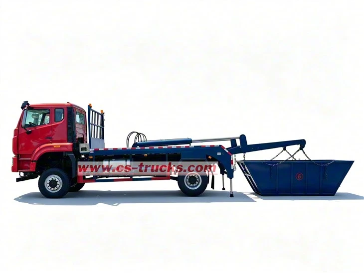 Tahiti HOWO 4X4 8Ton Skip Loaders Factory price
