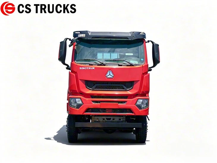 Tahiti HOWO 4X4 8Ton Skip Loaders Factory suppliers