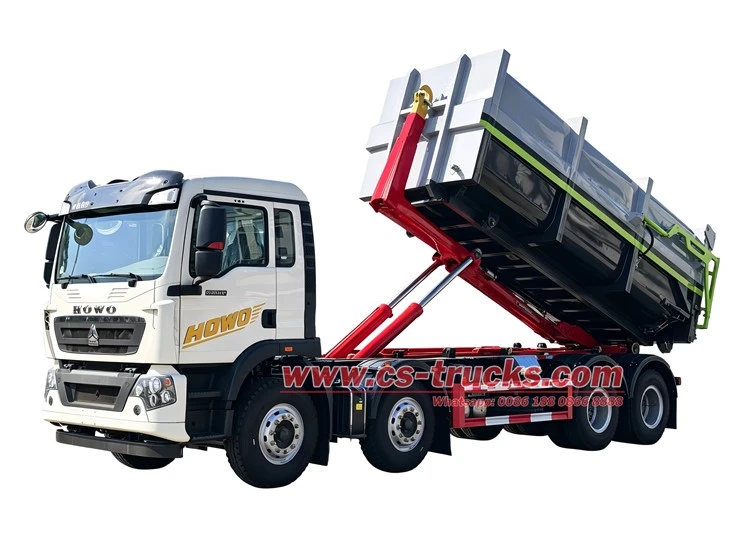30tons Roll Off Dumpster Garbage Truck HOWO