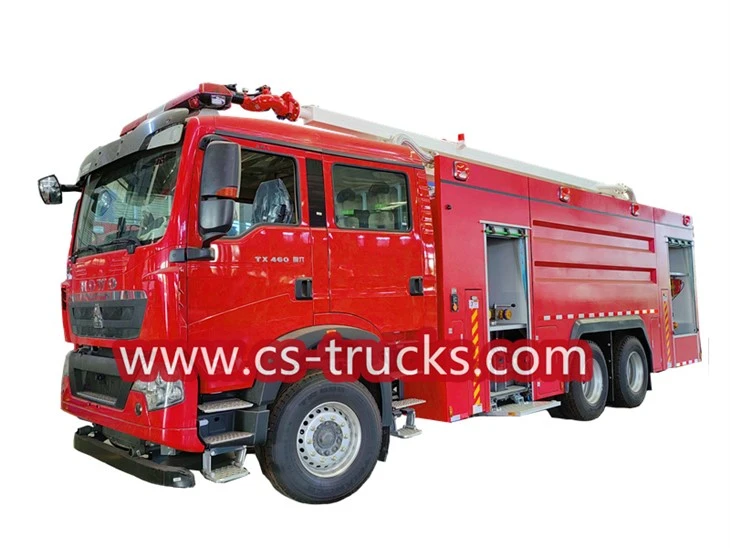 Howo High Reach Extendable Turre Fire Truck