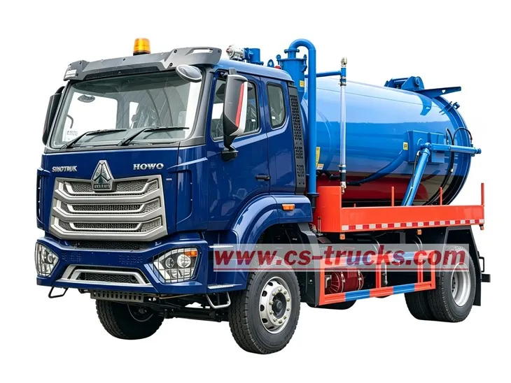 HOWO Liquid Waste Suction Truck Near Me