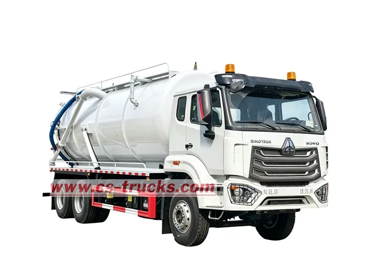 HOWO NX Truck Mounted Industrial Vacuum Loader