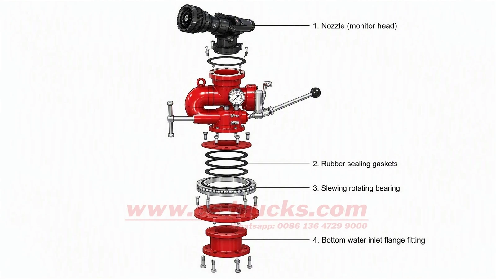 fire monitor exploded view fire monitor exploded view