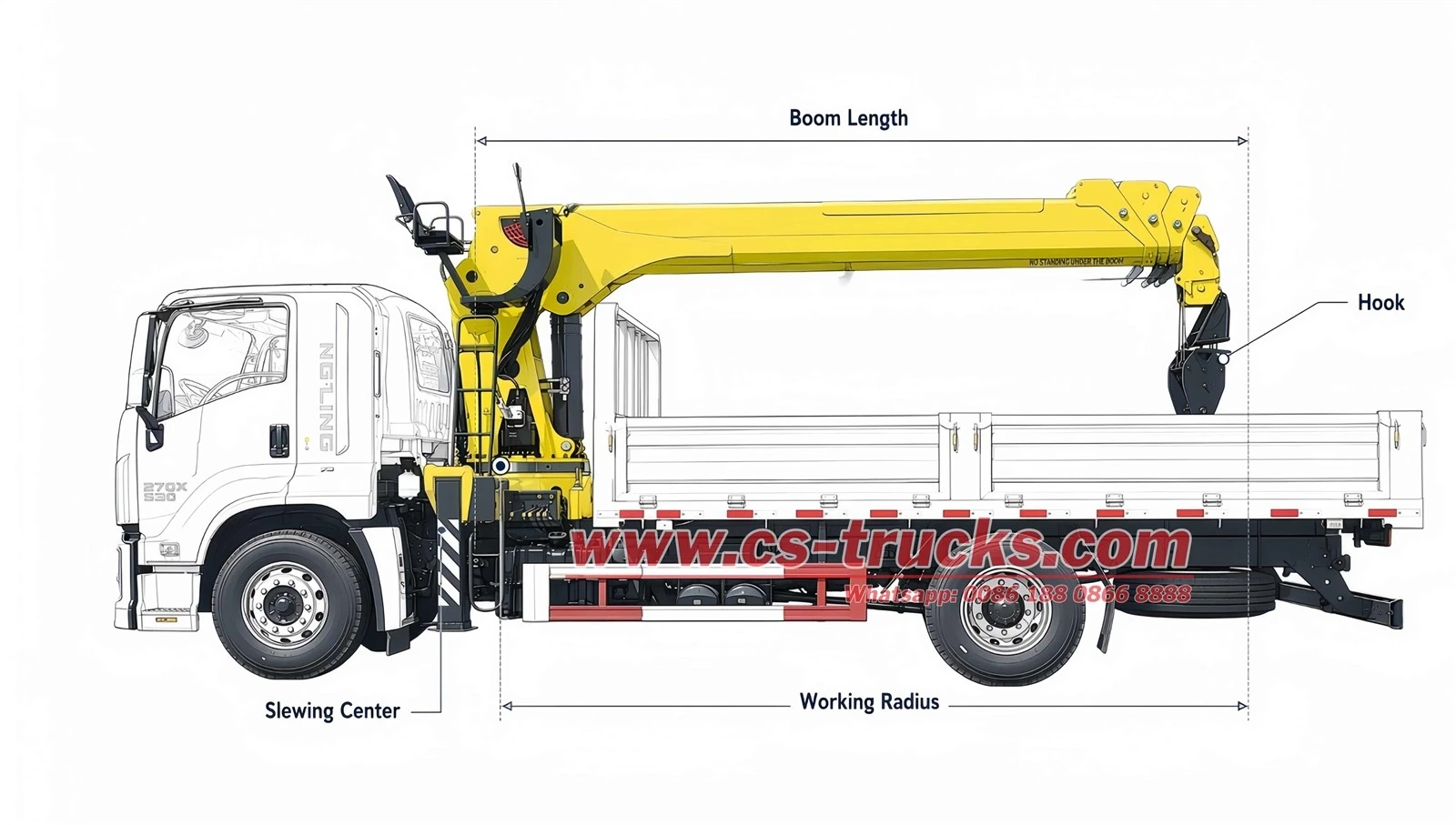 drawing of heavy duty crane mounted truck drawing of heavy duty crane mounted truck