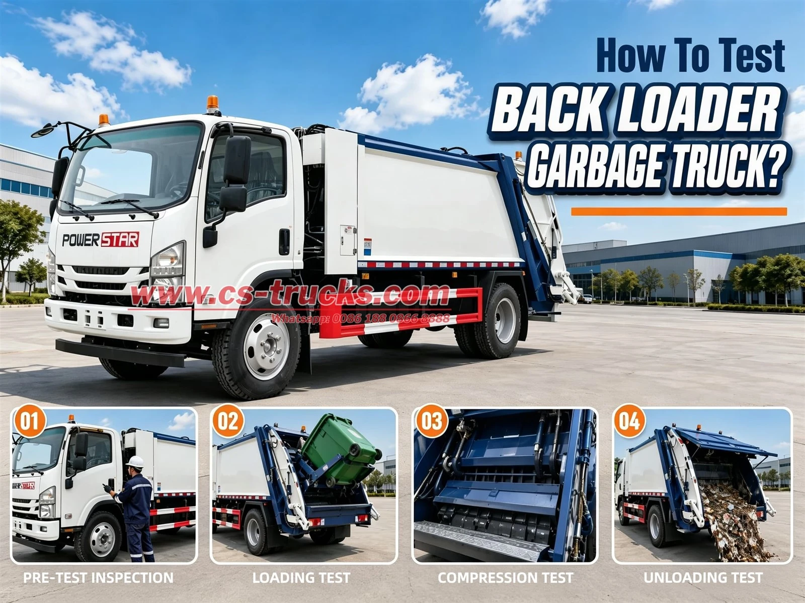 How To Test Back Loader Garbage Truck? How To Test Back Loader Garbage Truck?