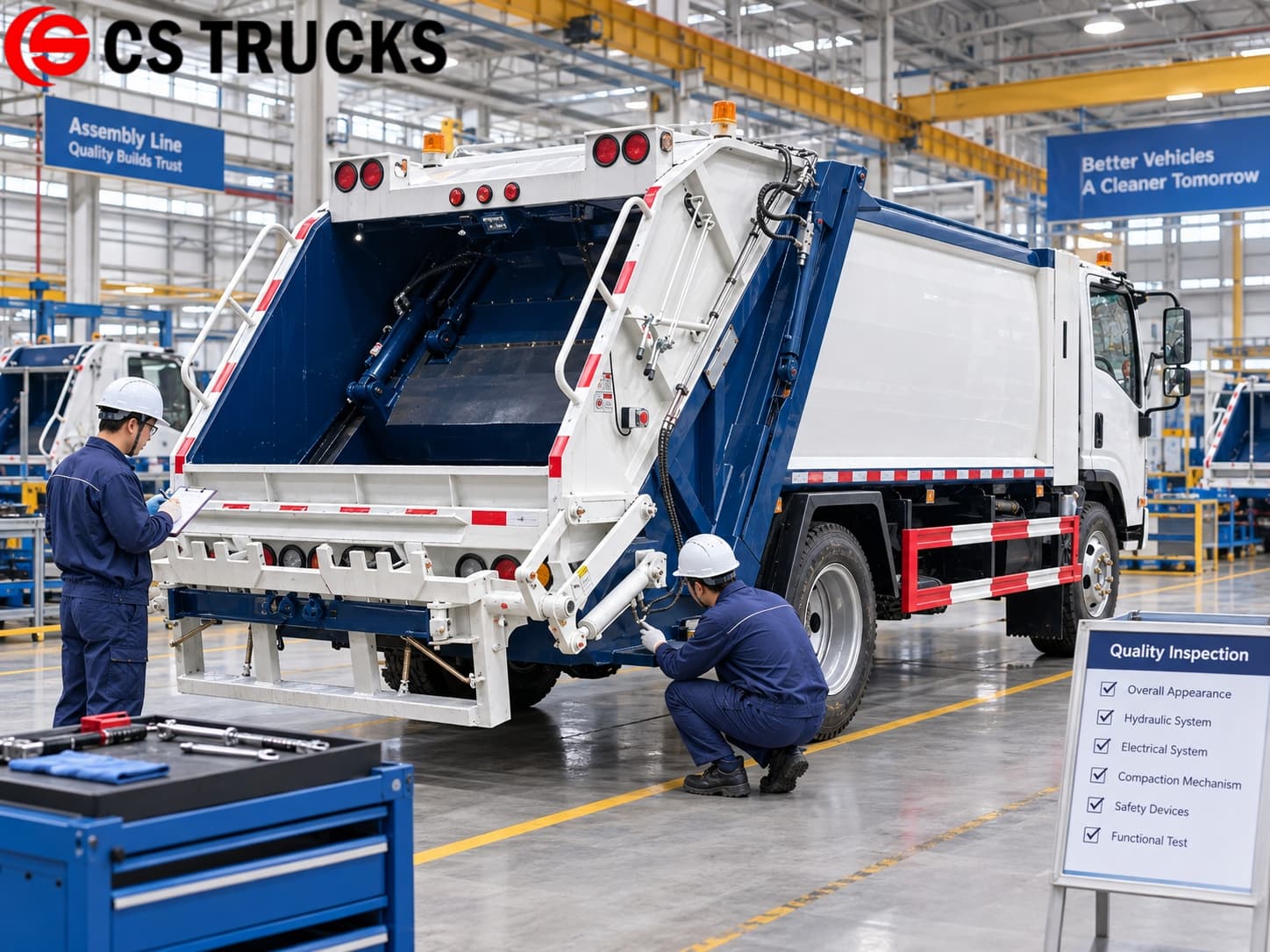 garbage compactor truck quality inspection garbage compactor truck quality inspection
