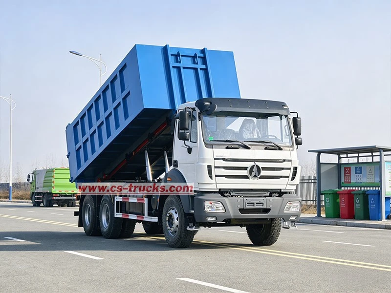 standard Beiben hook lift garbage truck standard Beiben hook lift garbage truck