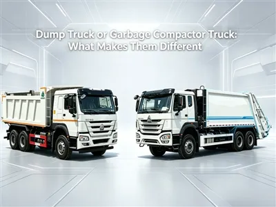 Dump Truck or Garbage Compactor Truck: What Makes Them Different?