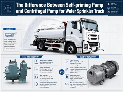 The Difference Between Self-priming Pump and Centrifugal Pump for Water Sprin...