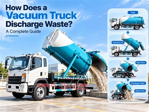 How Does a Vacuum Truck Discharge Waste? A Complete Guide