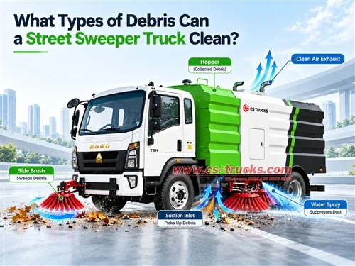 What Types of Debris Can a Street Sweeper Truck Clean?