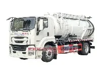 ISUZU FTR 10 Cubic Combination Sewer Jetter Truck