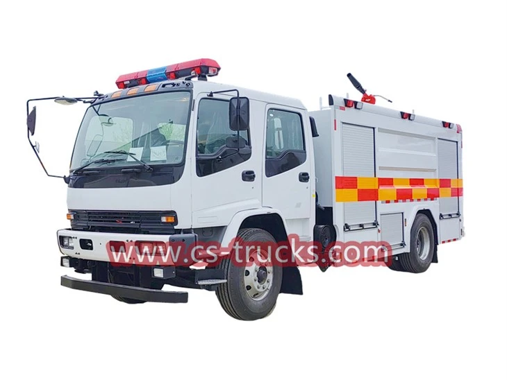 Isuzu FTR Diesel Foam Fire Pump