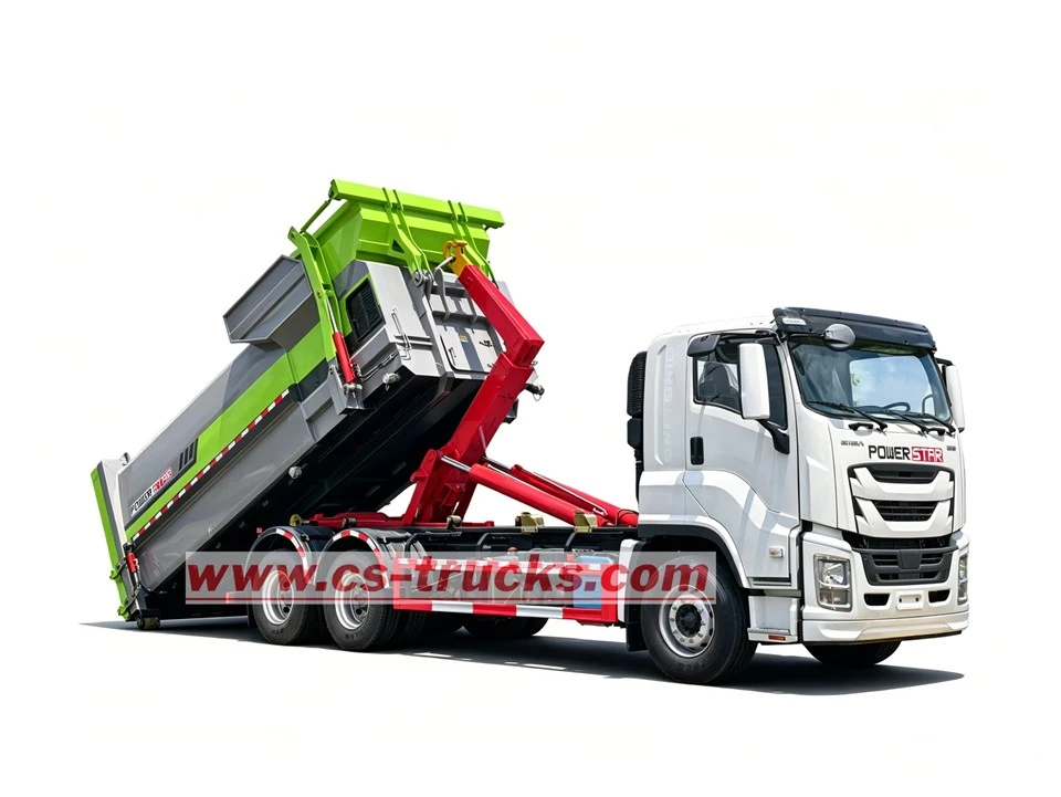 ISUZU GIGA 30Ton Hooklift With Garbage Container