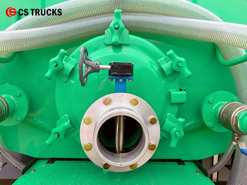 Isuzu septic truck DN100 discharge vacuum ball valve Isuzu septic truck DN100 discharge vacuum ball valve