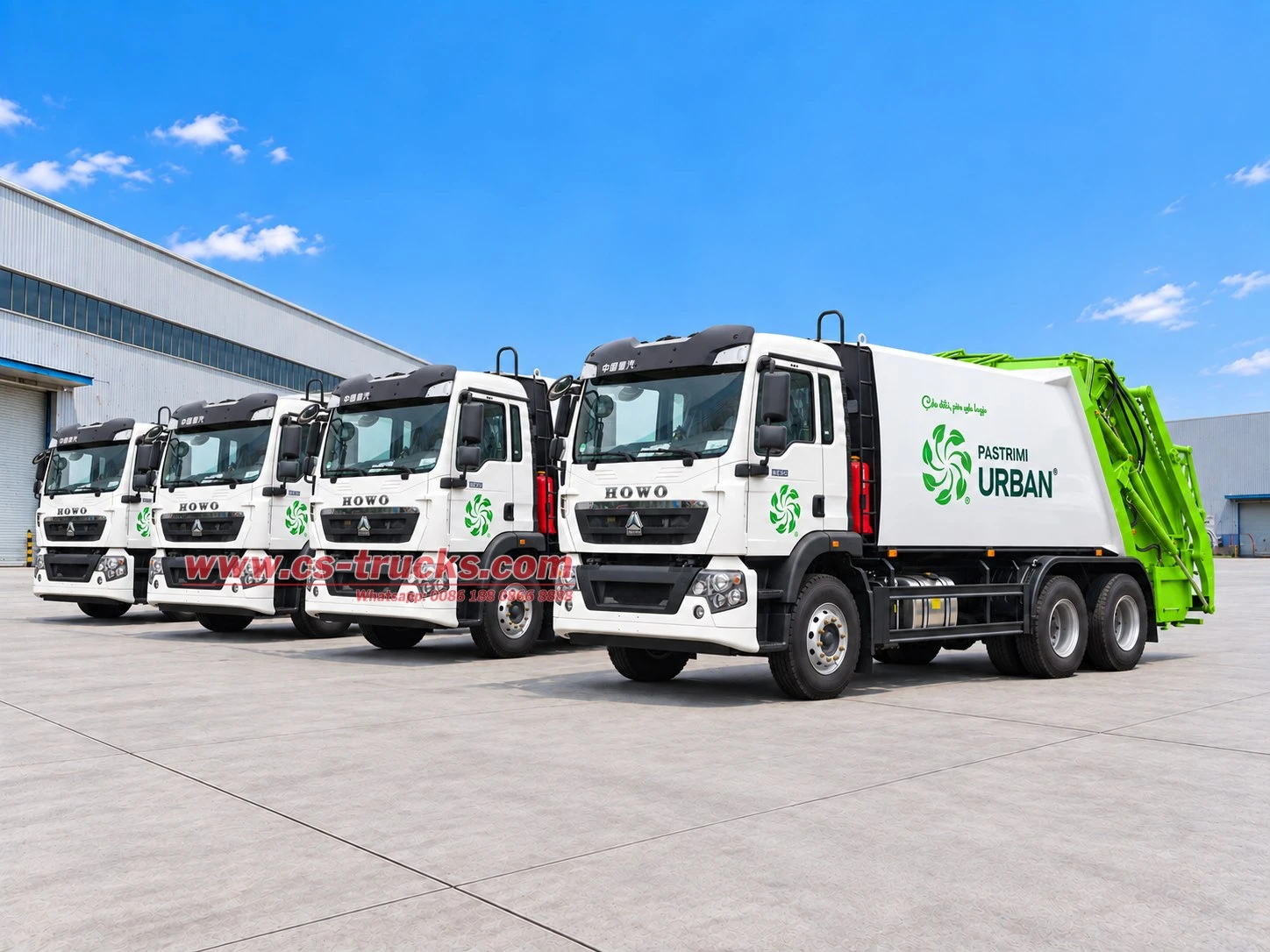 6 Units SINOTRUK HOWO Compactor Truck Bulk Order To Burkina Faso 6 Units SINOTRUK HOWO Compactor Truck Bulk Order To Burkina Faso