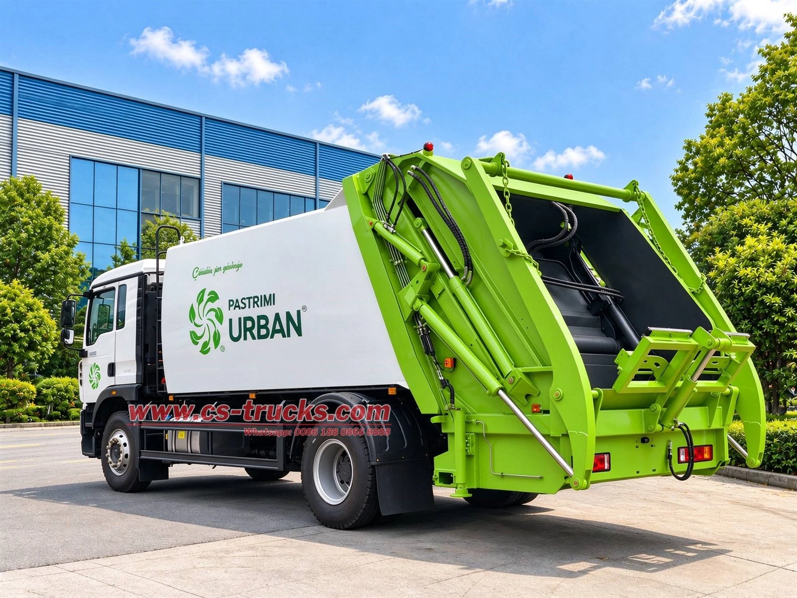 HOWO MC07.25 251HP Euro 6 refuse compactor truck 14cbm for Ouagadougou city cleaning HOWO MC07.25 251HP Euro 6 refuse compactor truck 14cbm for Ouagadougou city cleaning