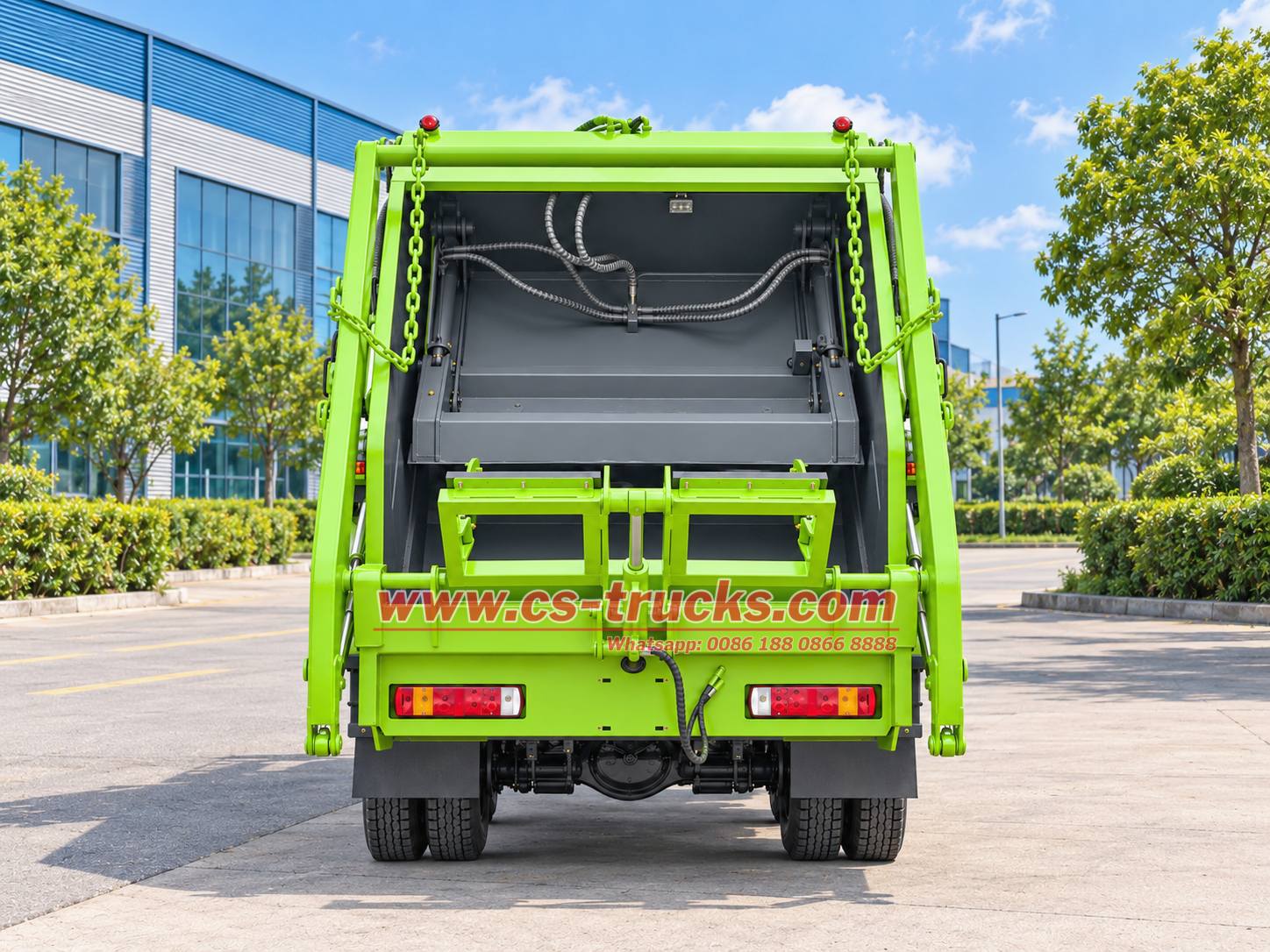 SINOTRUK HOWO MC07.25 Euro 6 14cbm waste compactor for Burkina Faso sanitation project SINOTRUK HOWO MC07.25 Euro 6 14cbm waste compactor for Burkina Faso sanitation project