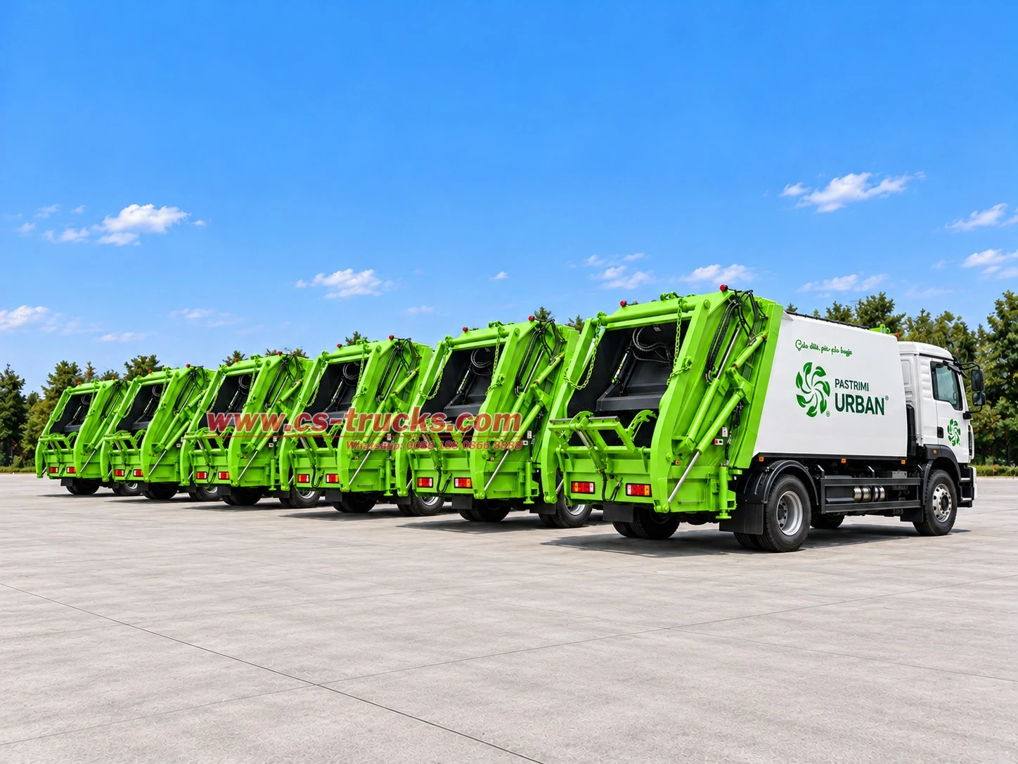 6 Units HOWO Refuse Collection Truck Export To Burkina Faso 6 Units HOWO Refuse Collection Truck Export To Burkina Faso