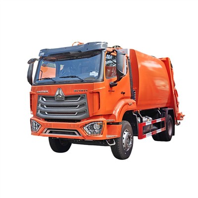 8 Unit Rear Loader Compactor Truck Are Exported To Ethiopia