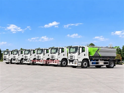 8 Units ISUZU FTR Sewer Suction Pumper Truck With Jetting Export To Kenya