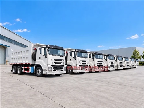 10 Units ISUZU GIGA 30 Tons Dump Truck Export To Philippines