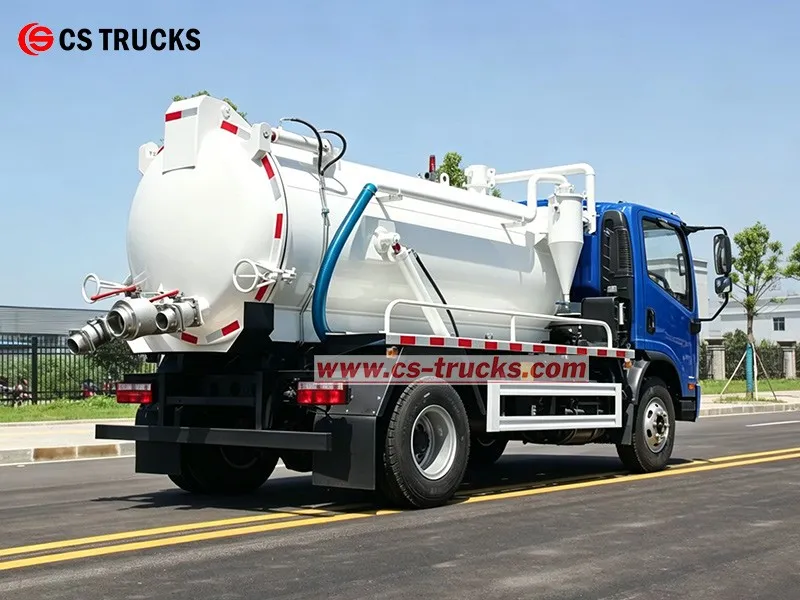 Rear Right View of ISUZU 5000L Sewage Suction Truck near me Kenya Rear Right View of ISUZU 5000L Sewage Suction Truck near me Kenya