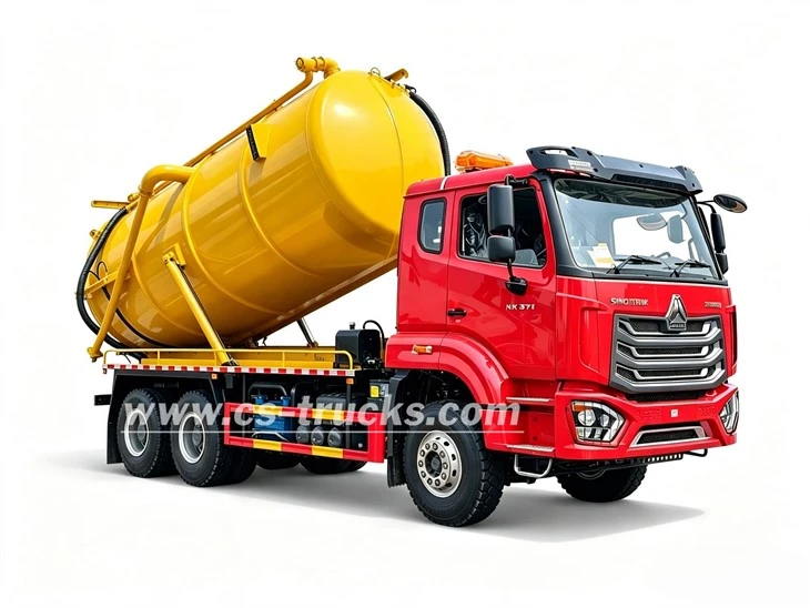 5000 Gallons Industrial Super Sucker Vacuum Truck HOWO